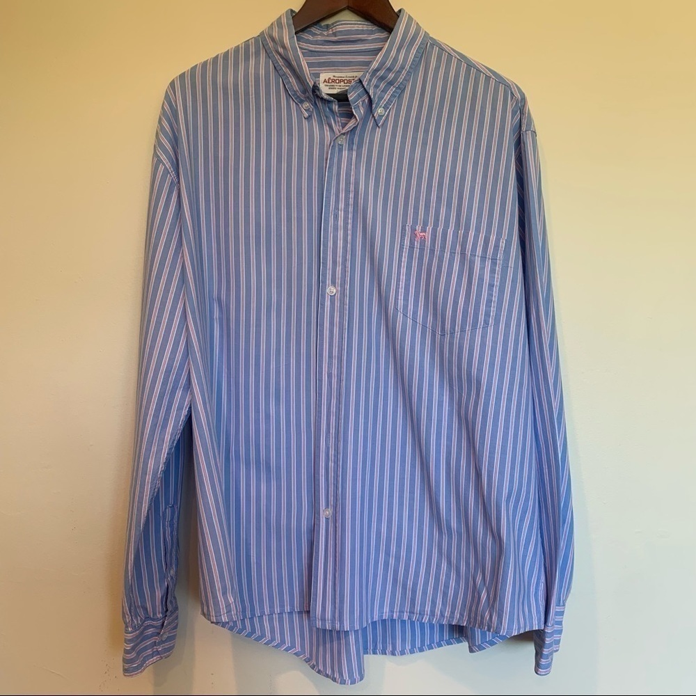 Aeropostale mens long sleeve shirt